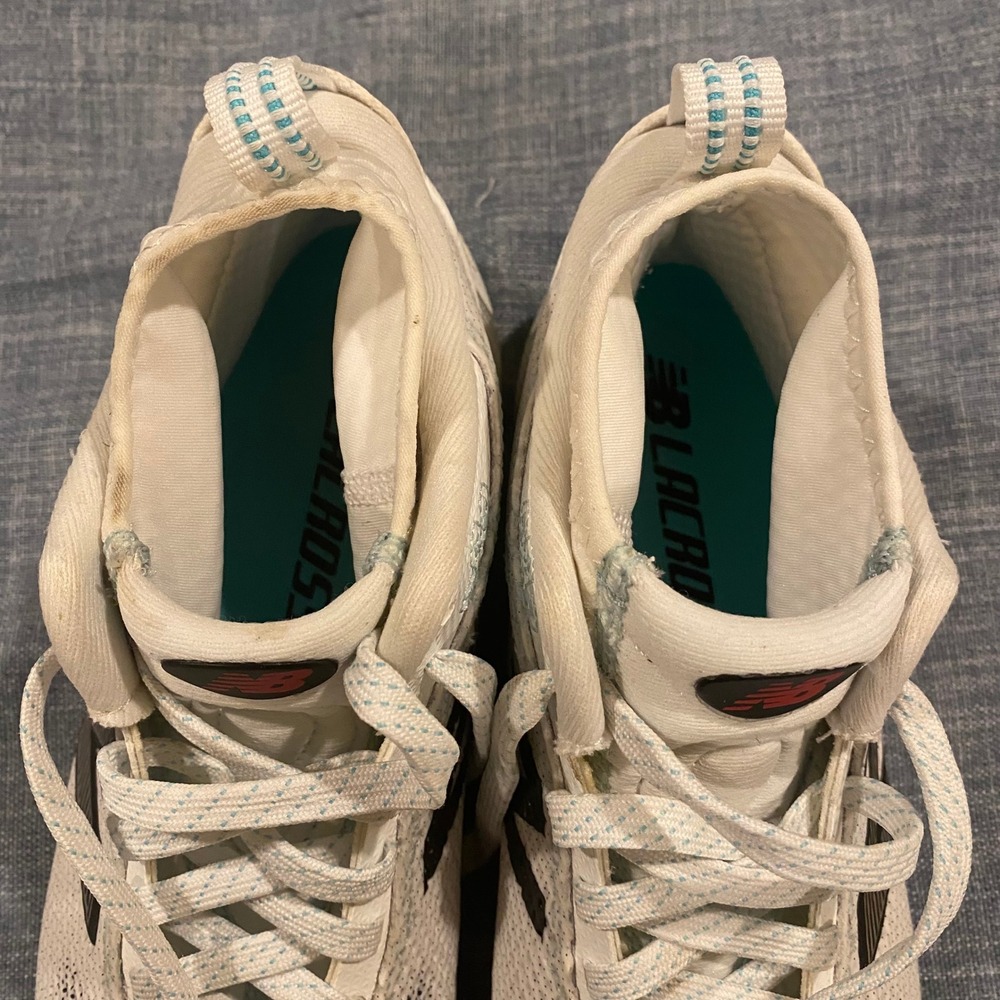 New Balance Freeze LX v2 Lacrosse Cleats Mens White Silver FREEZWT2 Size 7.5 - Picture 5 of 14